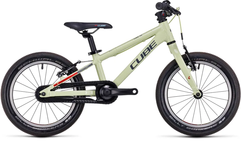 Cube Cubie 160 Kid's Bike 2024 in Green Red