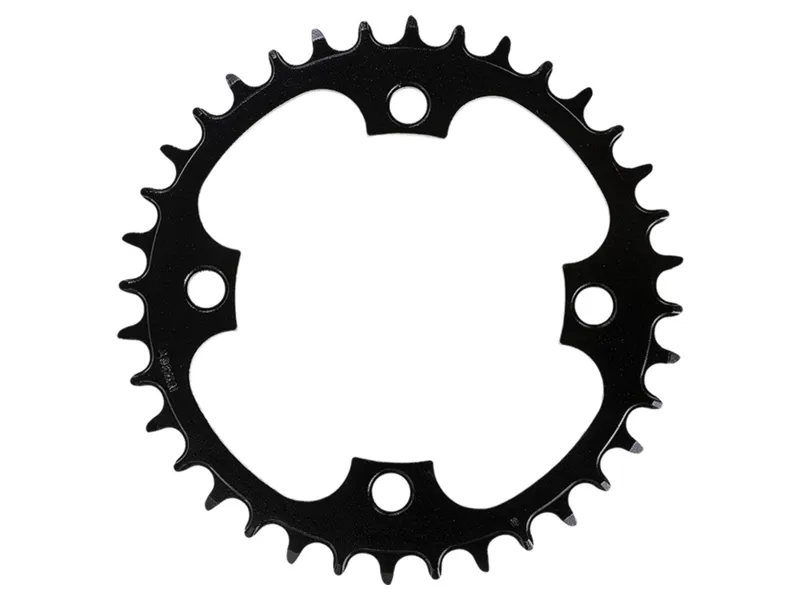 Samox Steel E-Bike Chainring 36t 104bcd in Black