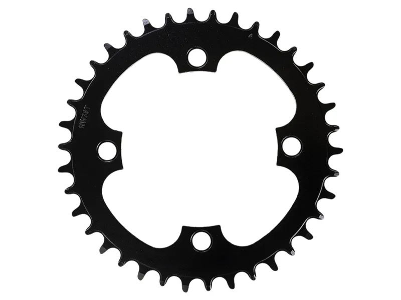 Samox Steel E-Bike Chainring 38t 104bcd in Black