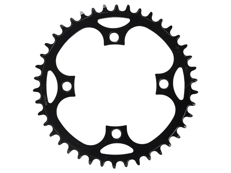 Samox Steel E-Bike Chainring 42t 104bcd in Black