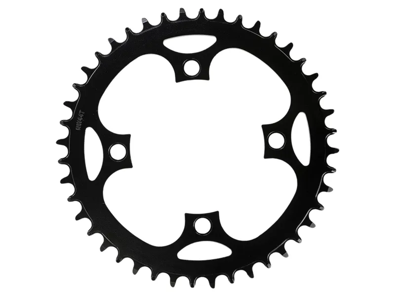 Samox Steel E-Bike Chainring 44t 104bcd in Black