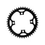 Samox Steel E-Bike Chainring 44t 104bcd in Black