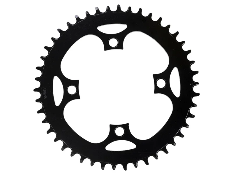 Samox Steel E-Bike Chainring 46t 104bcd in Black