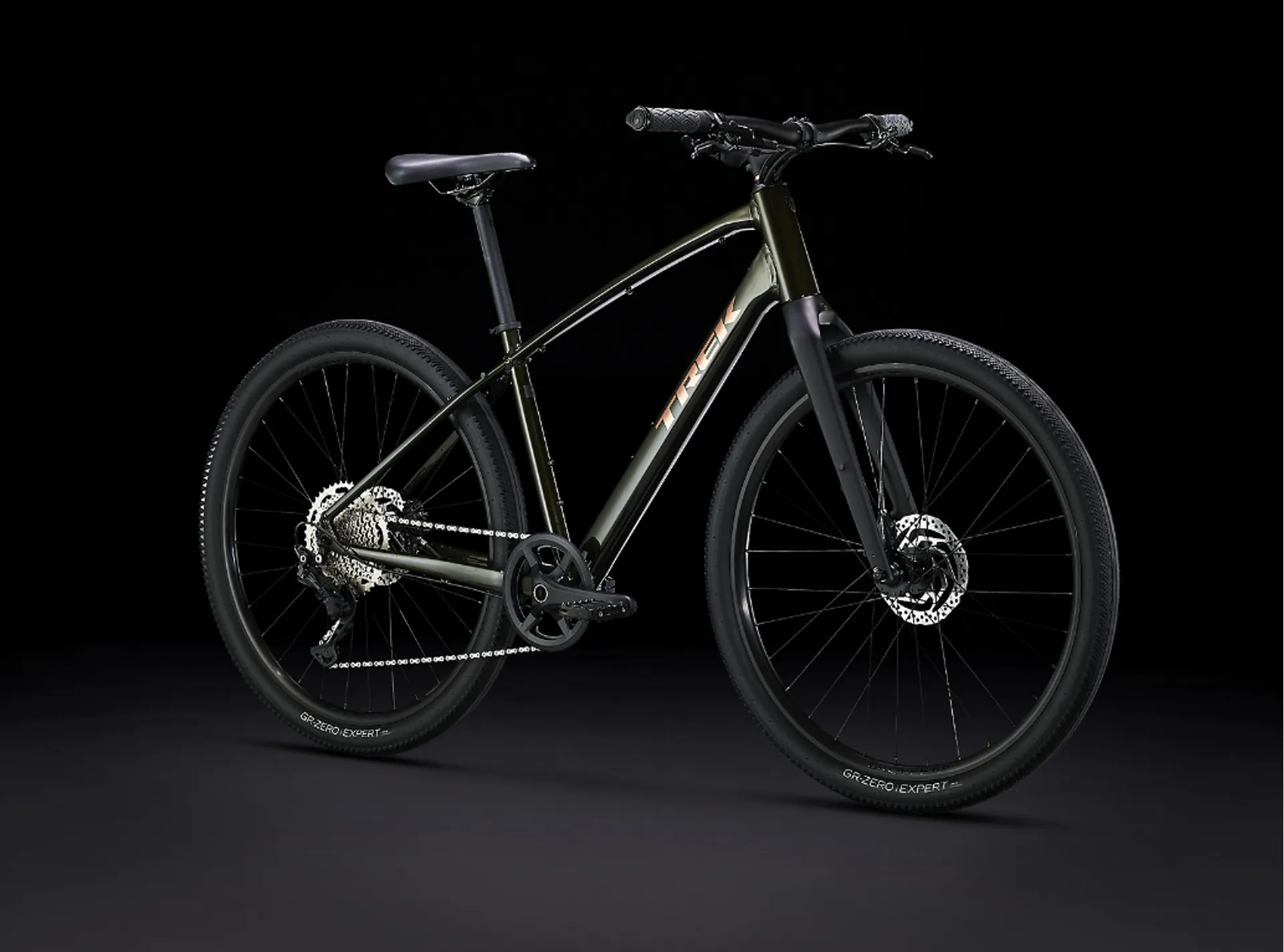 Trek Dual Sport Gen Hybrid Bike 2023 in Black Olive