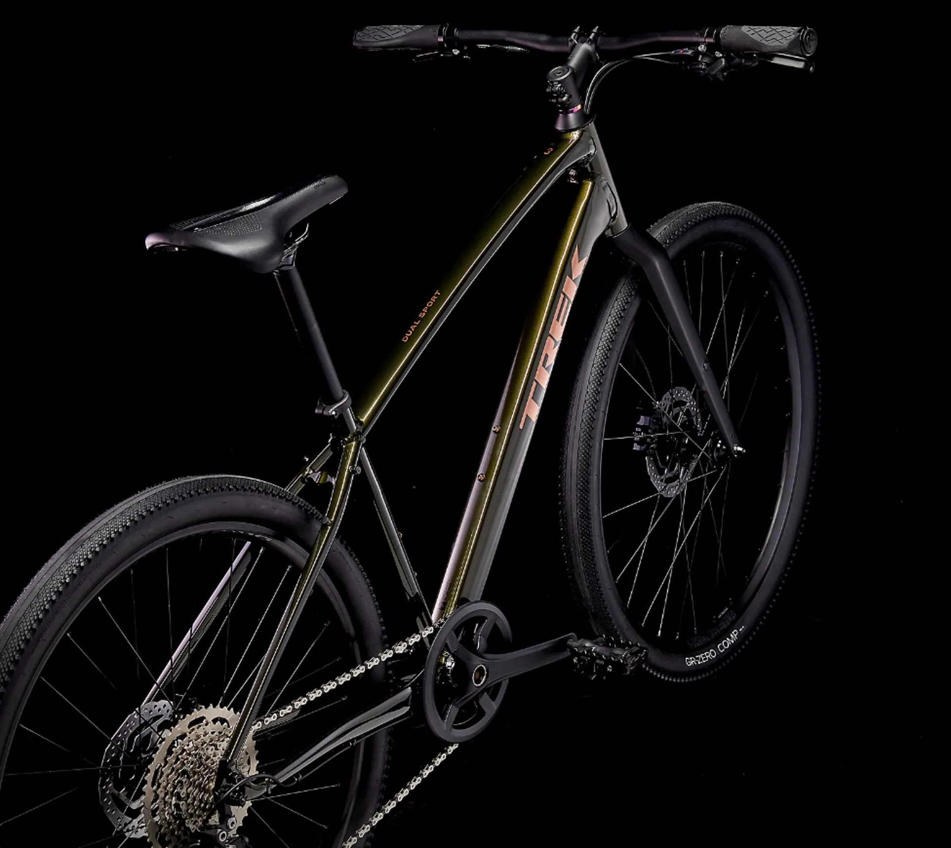 Trek Dual Sport Gen Hybrid Bike 2023 in Black Olive