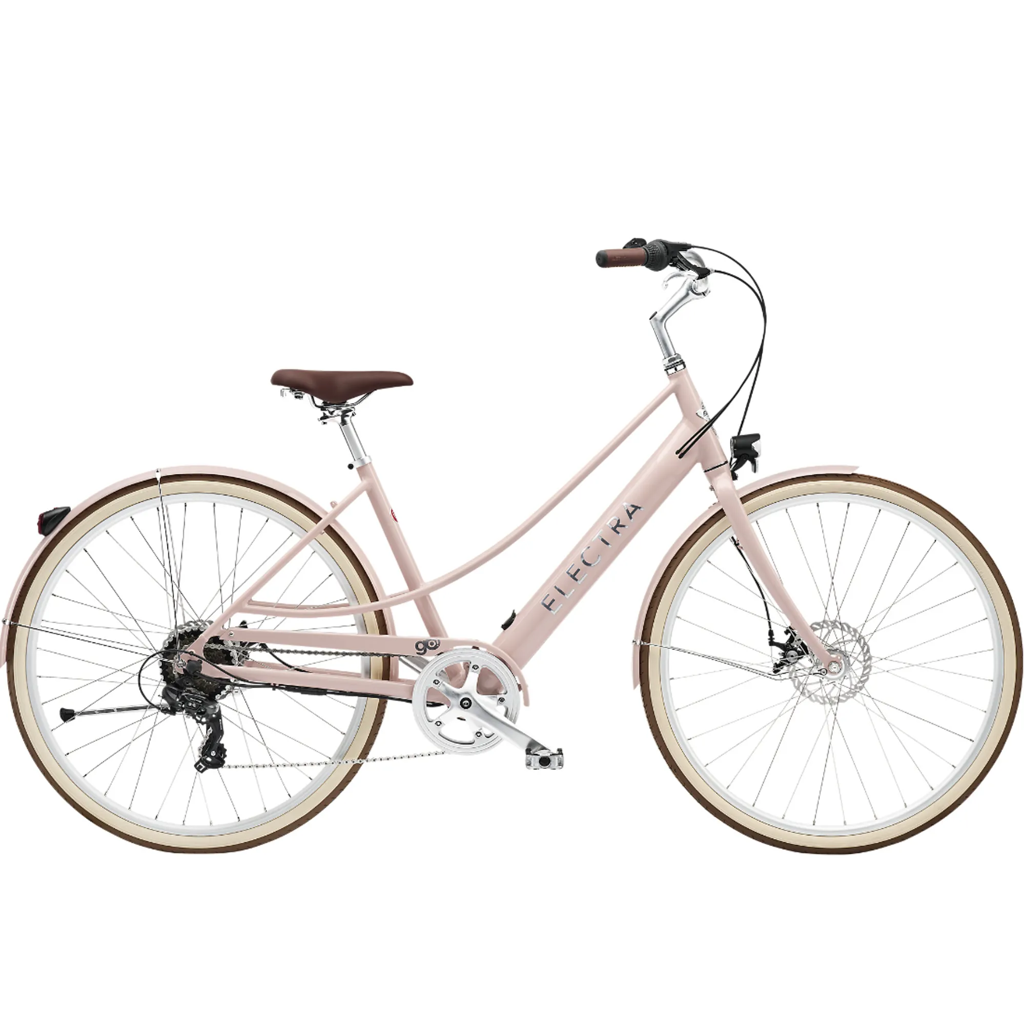 Electra Loft Go 7d Step Thru Eu Electric Hybrid Bike 2025 in Cloud