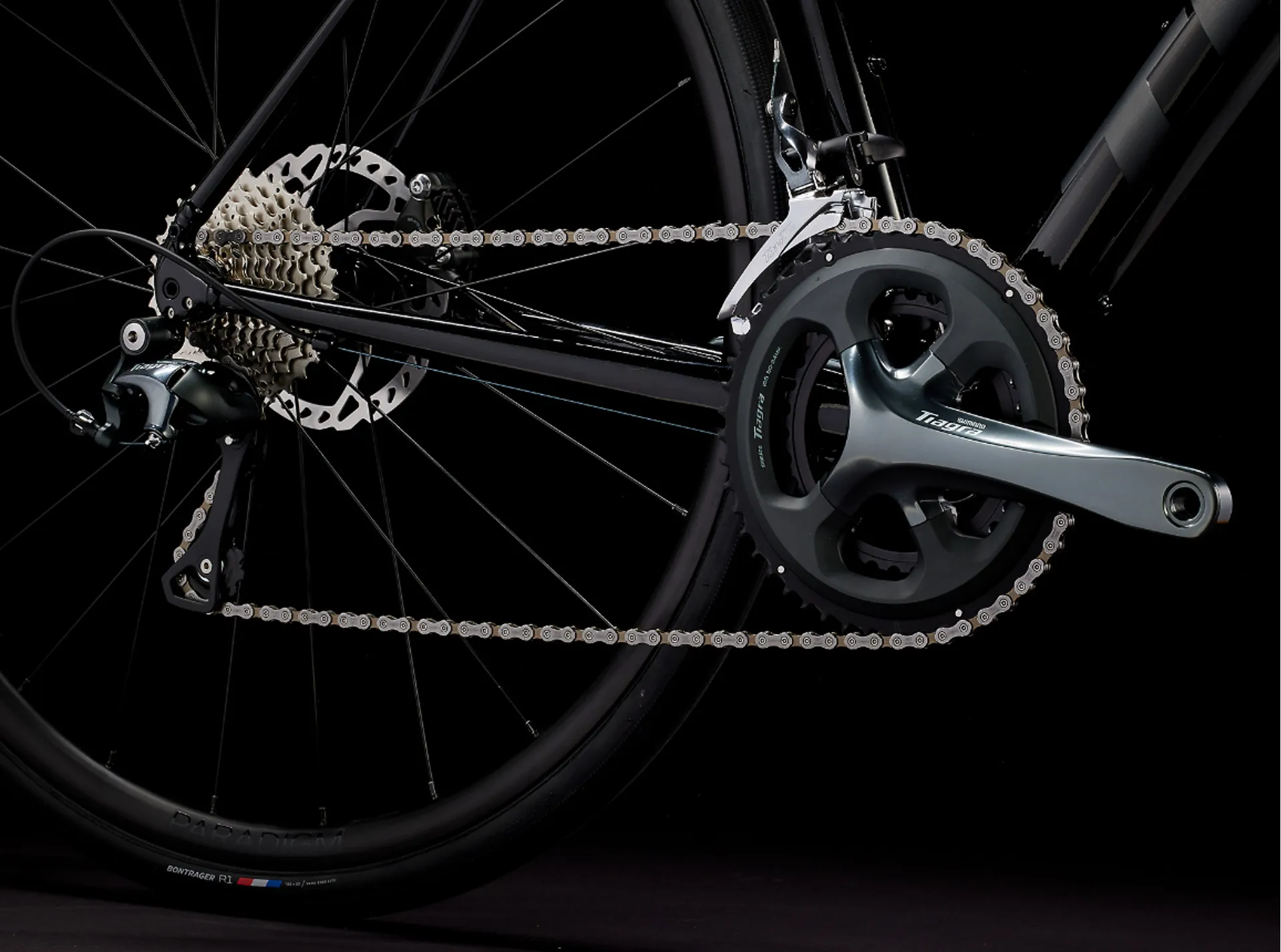 Trek Domane AL 4 Disc Road Bike 2023 in Trek Black