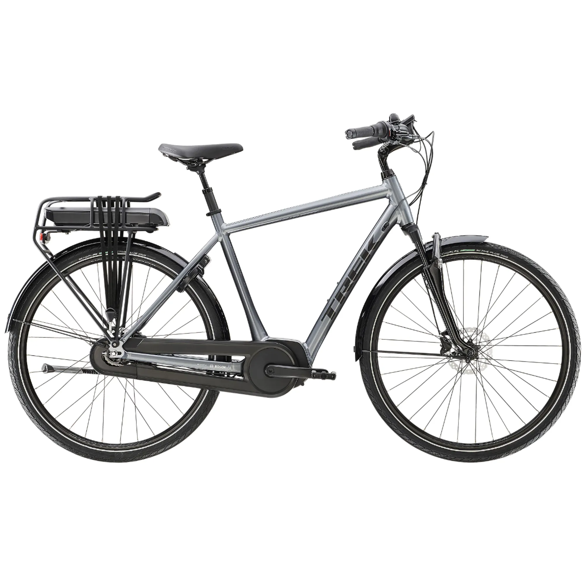Carrera Crossfire Hybrid Bike Men's Electric Bicycle Trek