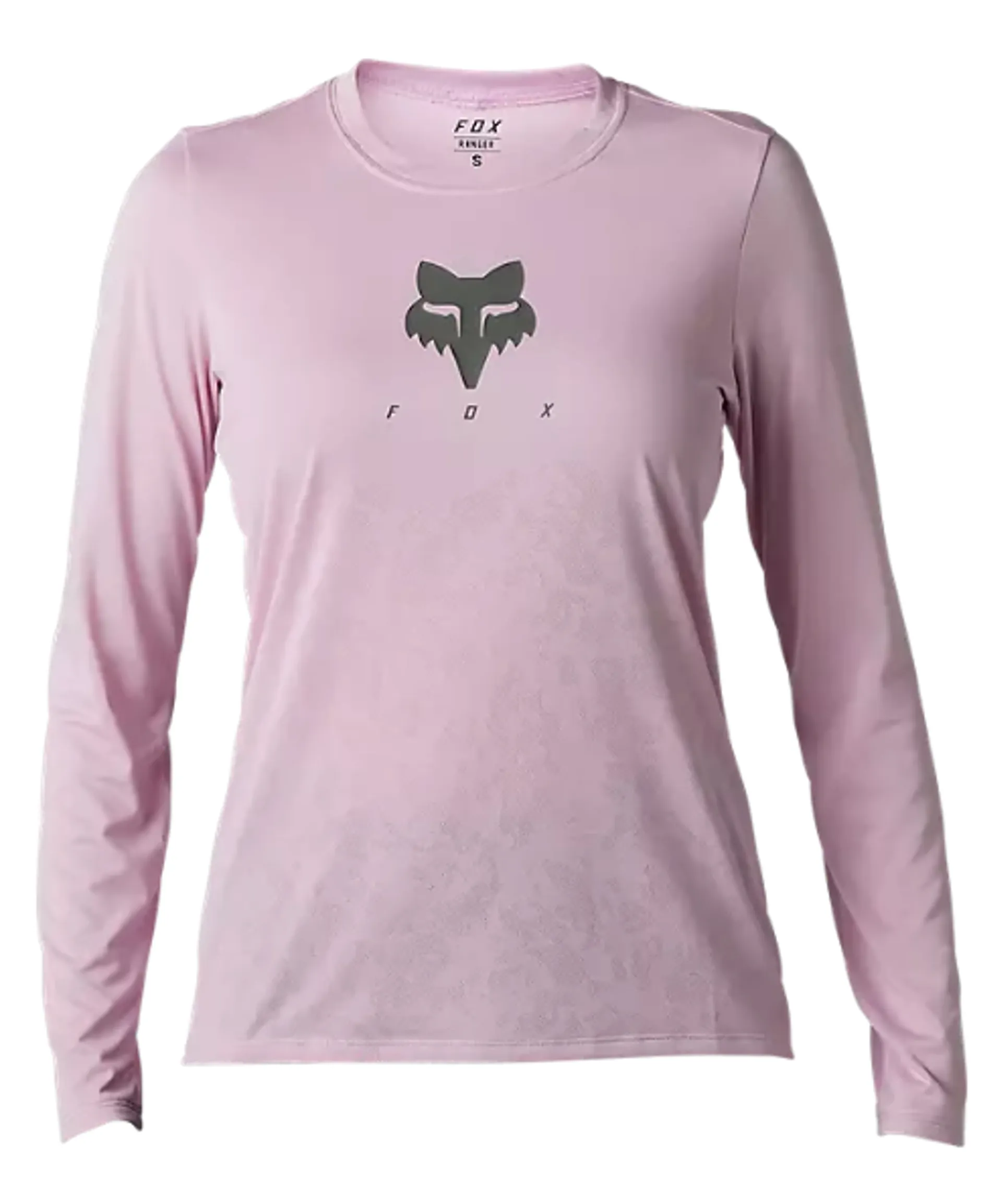 Fox Grey Purple Jersey Mtb Fox Ranger Women's Long Sleeve Jersey Fox Head M  FOX Head, image size:1920x2308