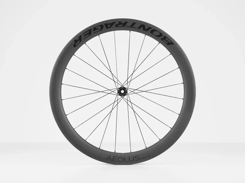 Bontrager Aeolus Pro 51 TLR Disc 700c Road Front Wheel in Black