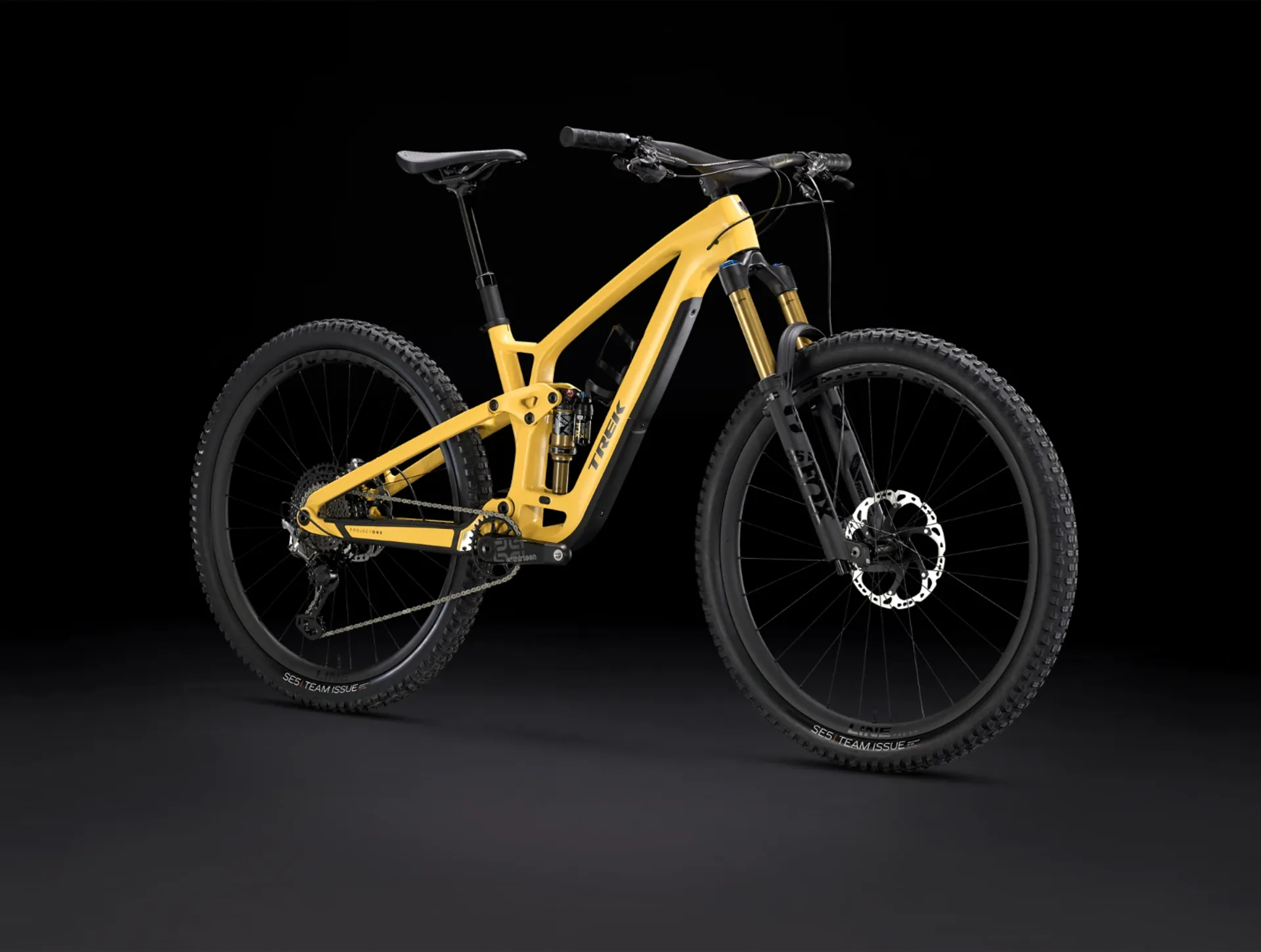 Trek Fuel EX XTR Full Suspension Mountain Bike 2023 in Baja Yellow