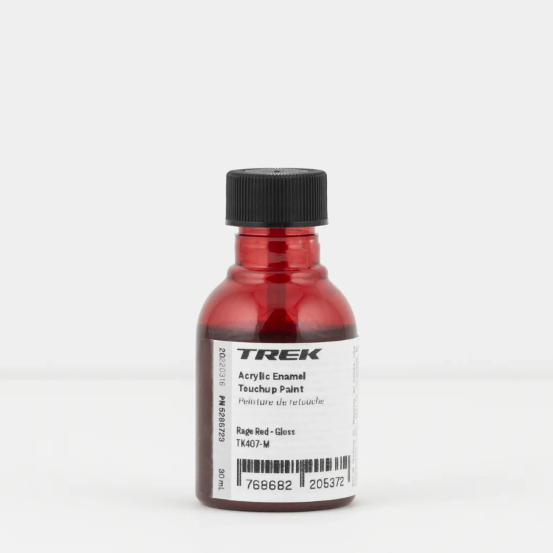Trek Rage Red Trek Touch-up Paint Gloss Red Colour Collection Rage Red TK407-M