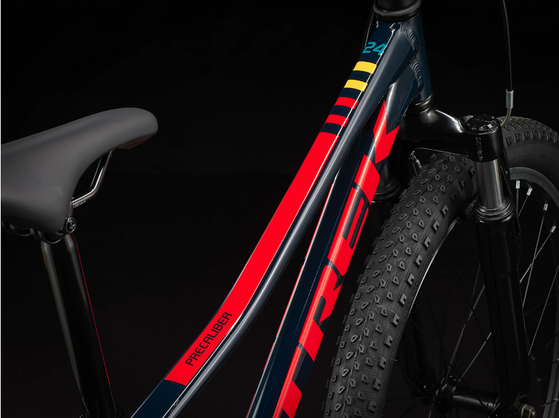 Trek Precaliber 24 Inch Suspension 8 Speed Kids Bike 2026 in Nautical Navy-3