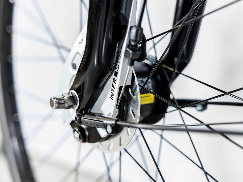 Trek District 2 EQ Lowstep Womens Hybrid Bike 2023 in Pennyflake-3