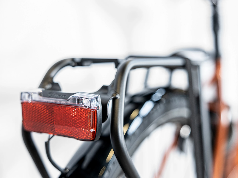 Trek District 2 EQ Lowstep Womens Hybrid Bike 2023 in Pennyflake-9