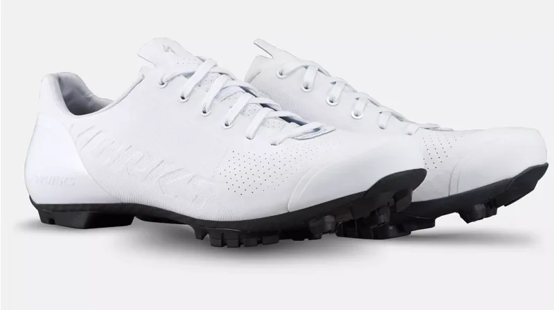 Specialized S-Works Recon Lace Gravel MTB Shoes in White-1