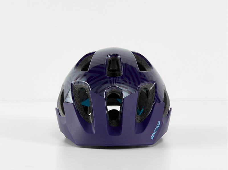 Bontrager Tyro Childs 48-52 cm Helmet in Purple Abyss/Azure-1