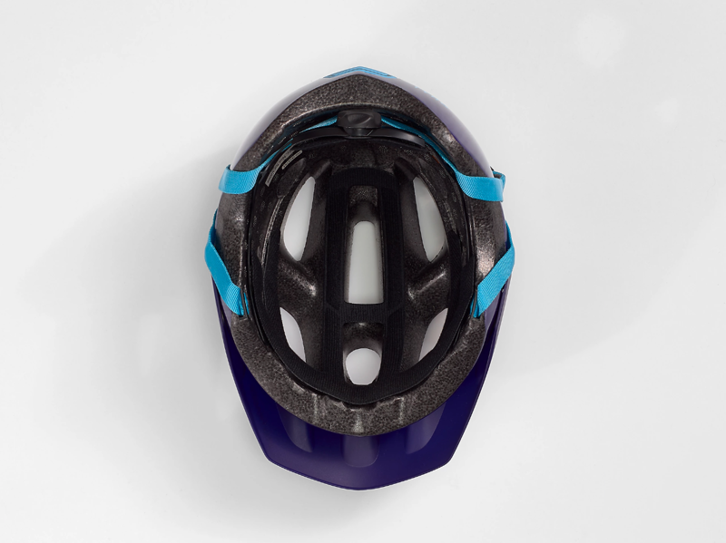 Bontrager Tyro Childs 48-52 cm Helmet in Purple Abyss/Azure-3