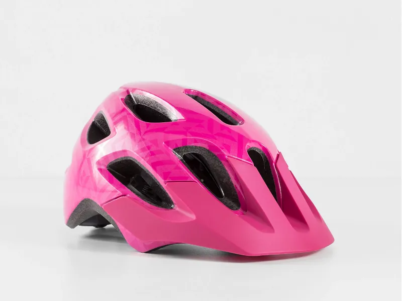 Bontrager Tyro Youth 50-55 cm Helmet in Flamingo Pink