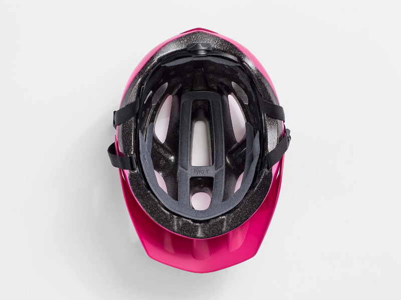 Bontrager Tyro Youth 50-55 cm Helmet in Flamingo Pink-3