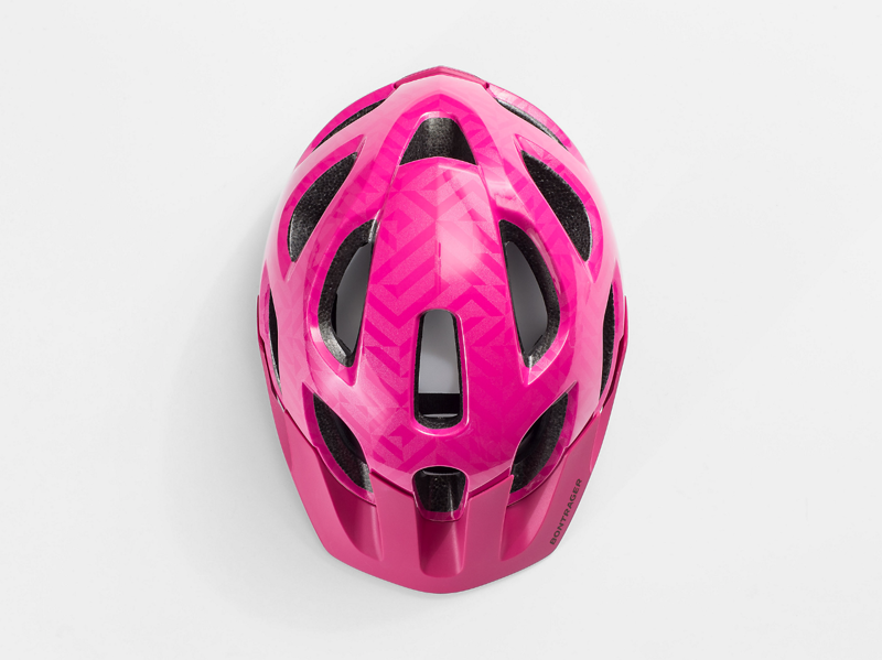 Bontrager Tyro Youth 50-55 cm Helmet in Flamingo Pink-5