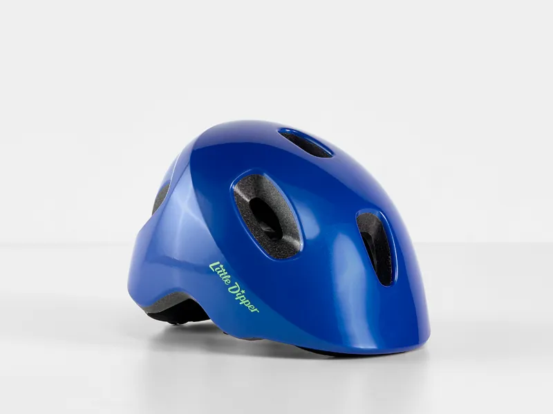 Bontrager Little Dipper Toddler Helmet in Alpine Blue/Vis Green