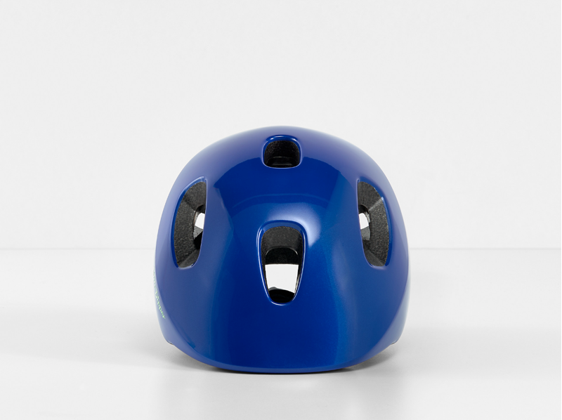 Bontrager Little Dipper Toddler Helmet in Alpine Blue/Vis Green-1