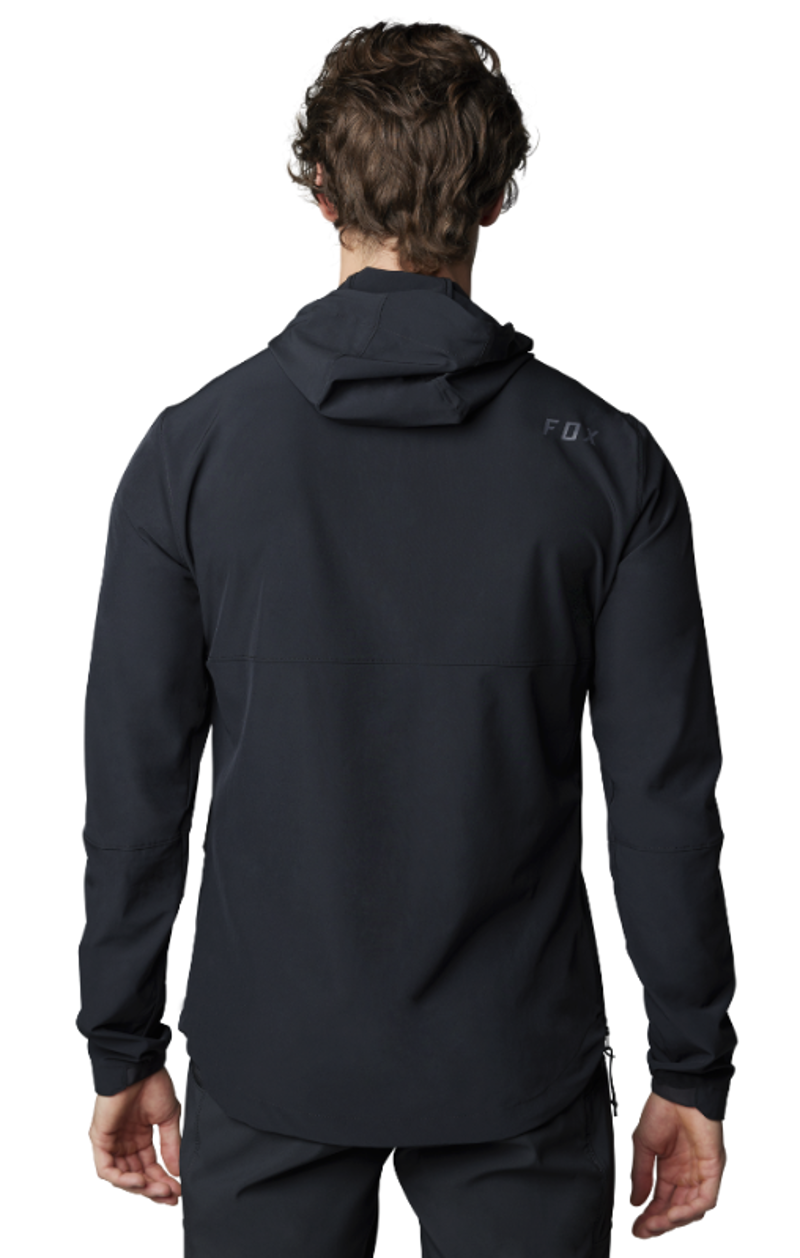 Fox Racing Ranger Wind Pullover Jacket in Black-1