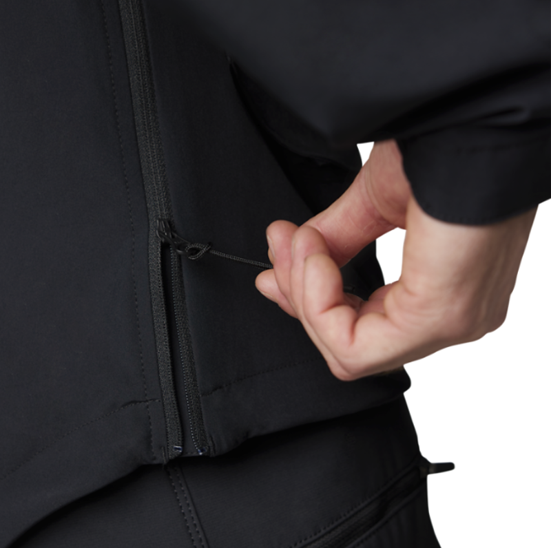 Fox Racing Ranger Wind Pullover Jacket in Black-2