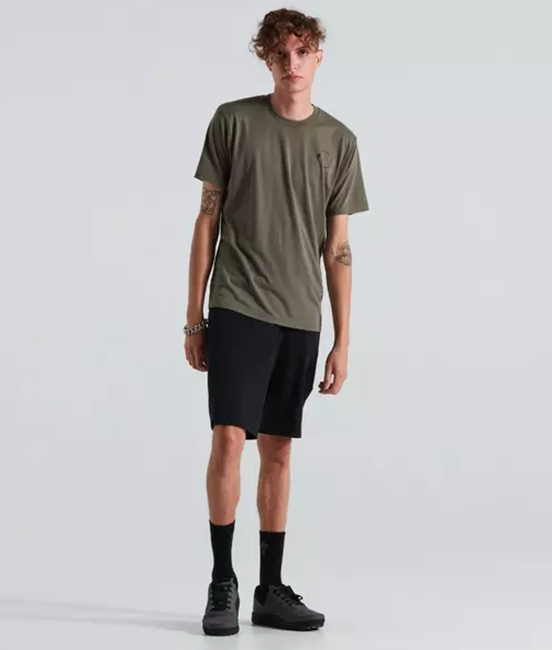 Specialized Stoke Short Sleeve T- Shirt in Oak Green-2