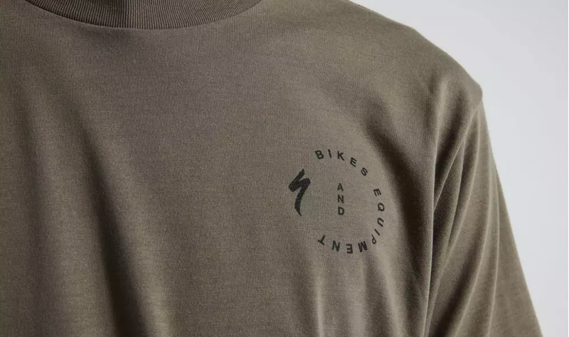Specialized Stoke Short Sleeve T- Shirt in Oak Green-3