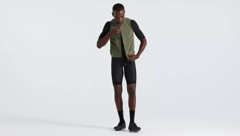 Specialized Prime Wind Vest in Oak Green X-Small