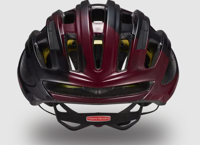 Specialized Propero III ANGI Helmet in Black/Maroon-2