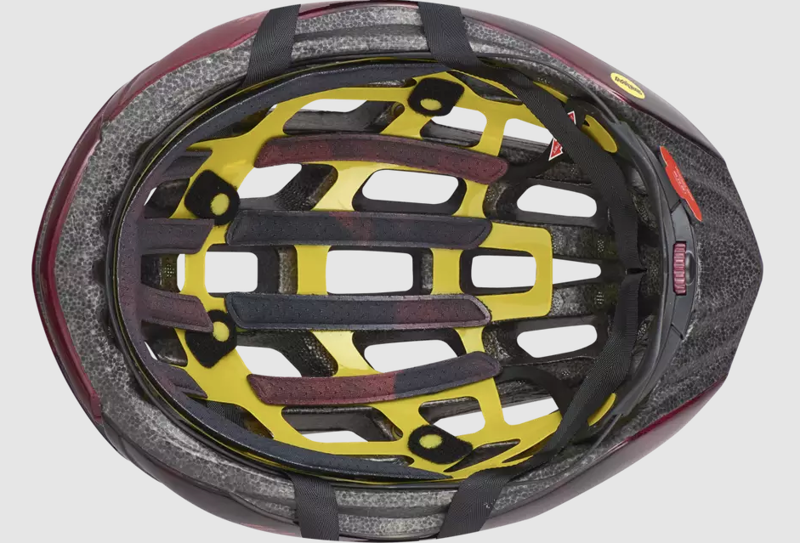 Specialized Propero III ANGI Helmet in Black/Maroon-5