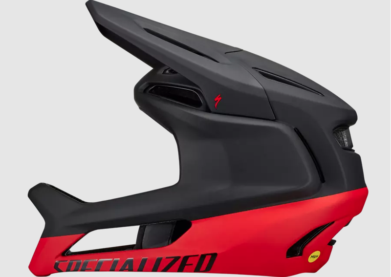 Specialized Gambit Helmet in Red/Carbon-1