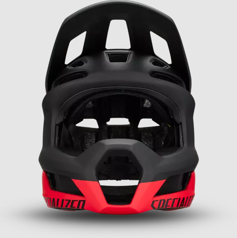Specialized Gambit Helmet in Red/Carbon-2