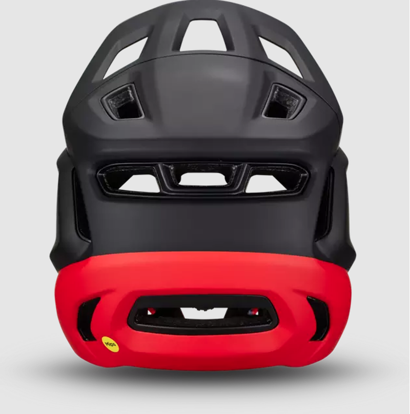 Specialized Gambit Helmet in Red/Carbon-3