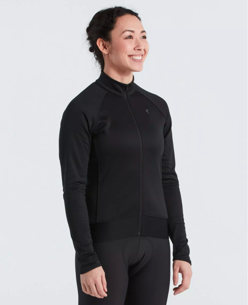 Specialized Women's RBX Expert Long Sleeve Thermal Jersey in Black-1