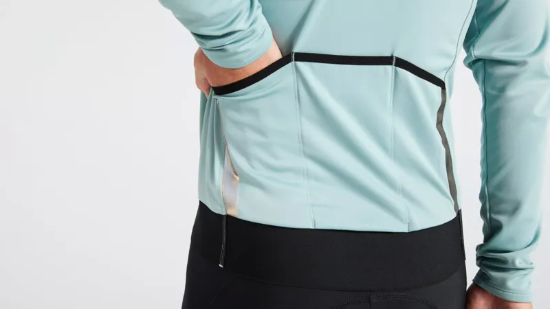 Specialized RBX Expert Long Sleeve Thermal Jersey in Arctic Blue-4