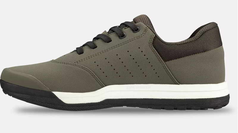 Specialized 2FO Roost Clip Mountain Bike Shoes in Oak Green/Moss Green-2