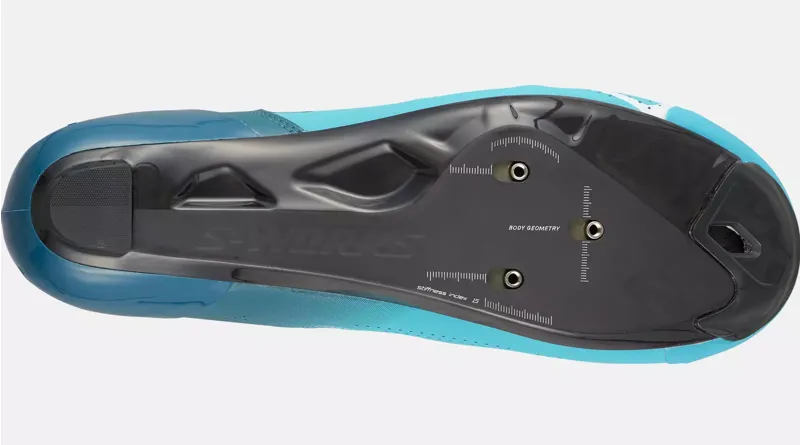 Specialized S-Works Ares Carbon Sole Road Shoes in Blue-4