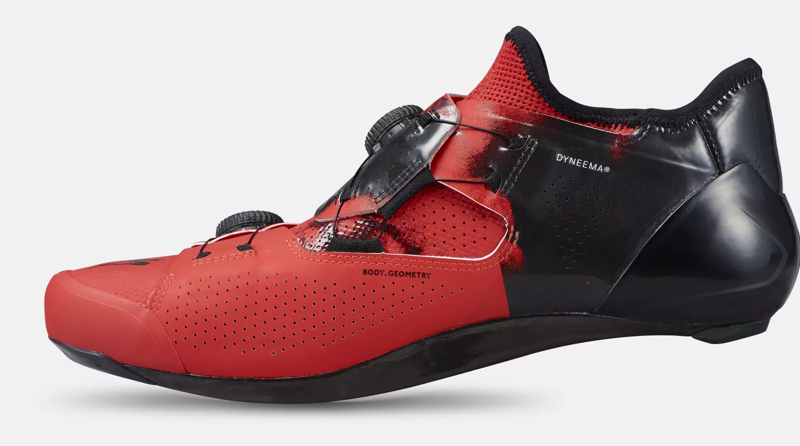 Specialized S-Works Ares Carbon Sole Road Shoes in Red-2