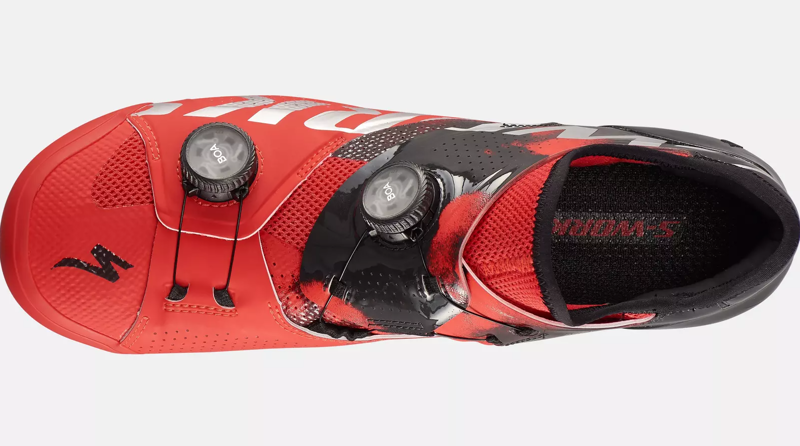 Specialized S-Works Ares Carbon Sole Road Shoes in Red-3