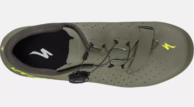 Specialized Torch 1.0 Road Shoes in Oak Green/Moss Green-2