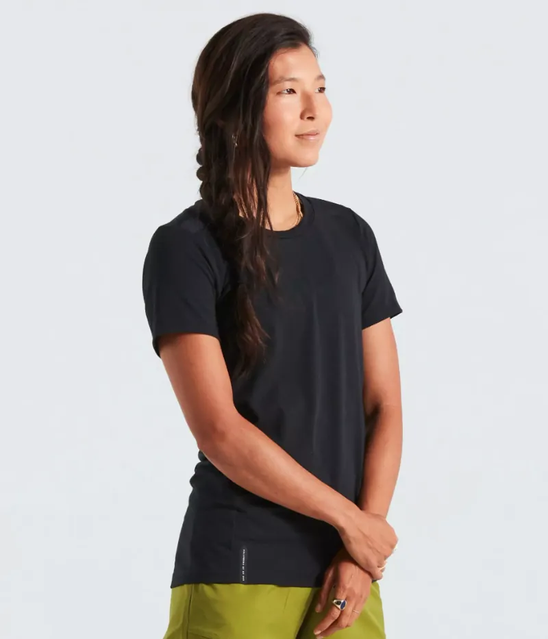 Specialized Trail Women's Short Sleeve Jersey in Black-1