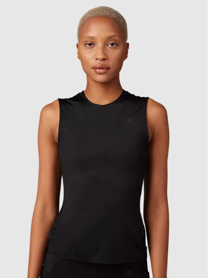 Fox Racing Women's Tecbase Sleevless Shirt in Black