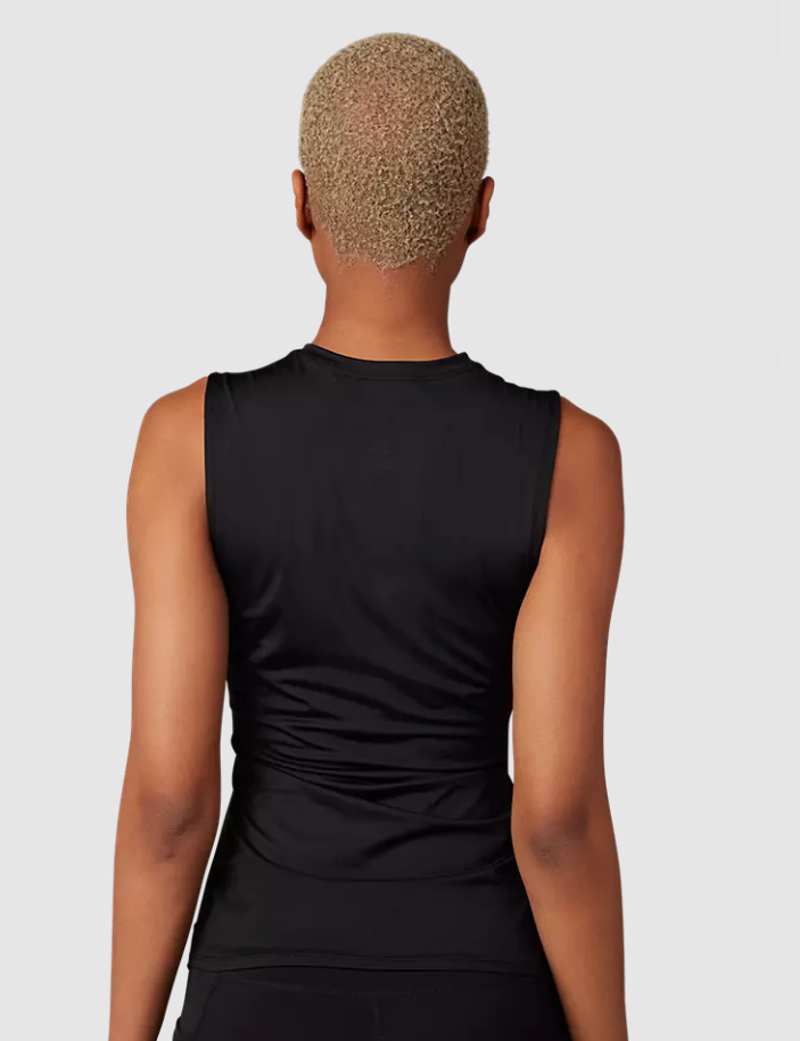 Fox Racing Women's Tecbase Sleevless Shirt in Black-1