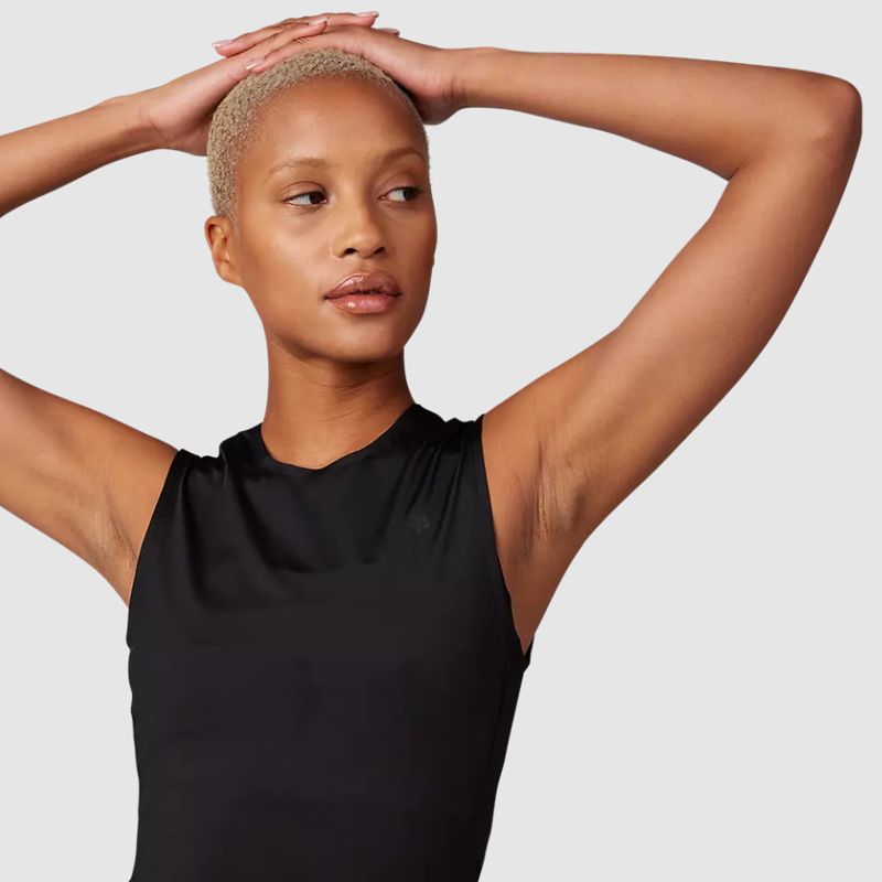 Fox Racing Women's Tecbase Sleevless Shirt in Black-2