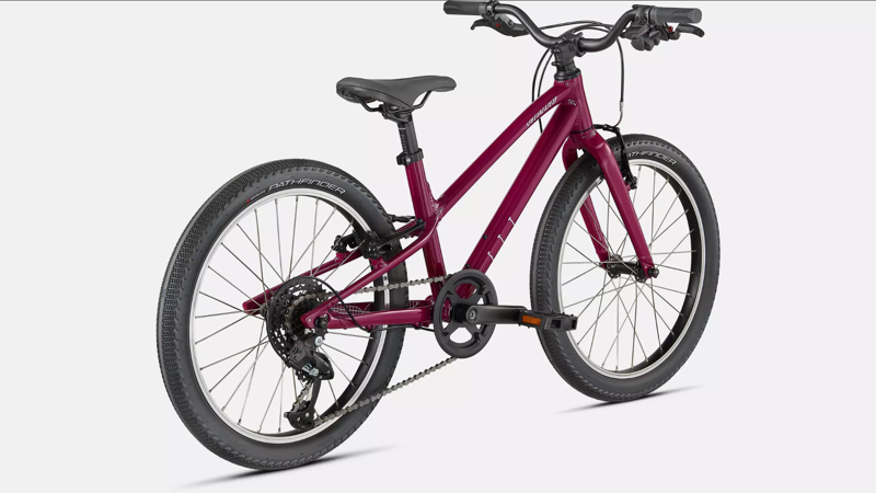 Specialized Jett 20 inch Kids Bike 2026 in Gloss Raspberry UV Lilac-2