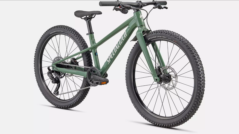 Specialized Riprock 24 inch Kids Bike 2024 in Gloss Sage-1